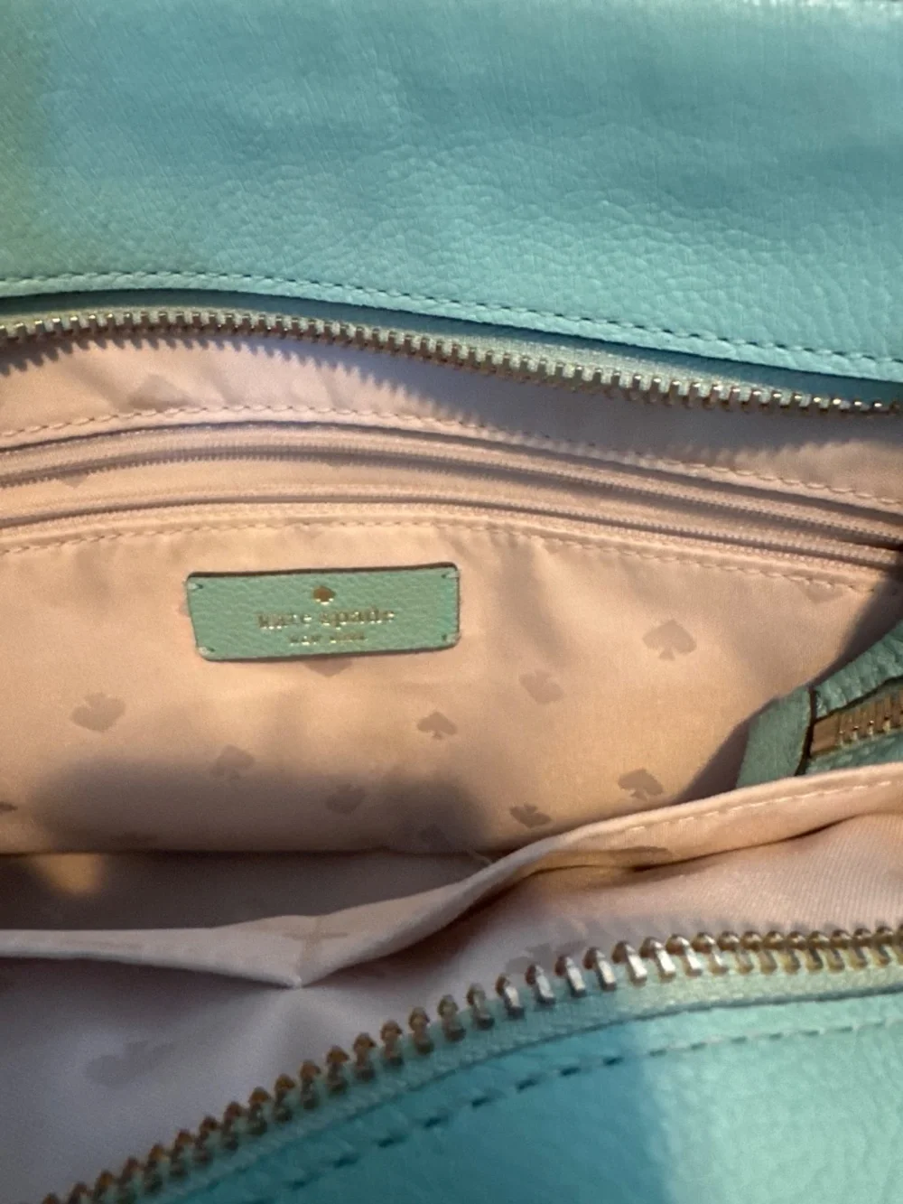 Kate spade Tiffany blue handbag